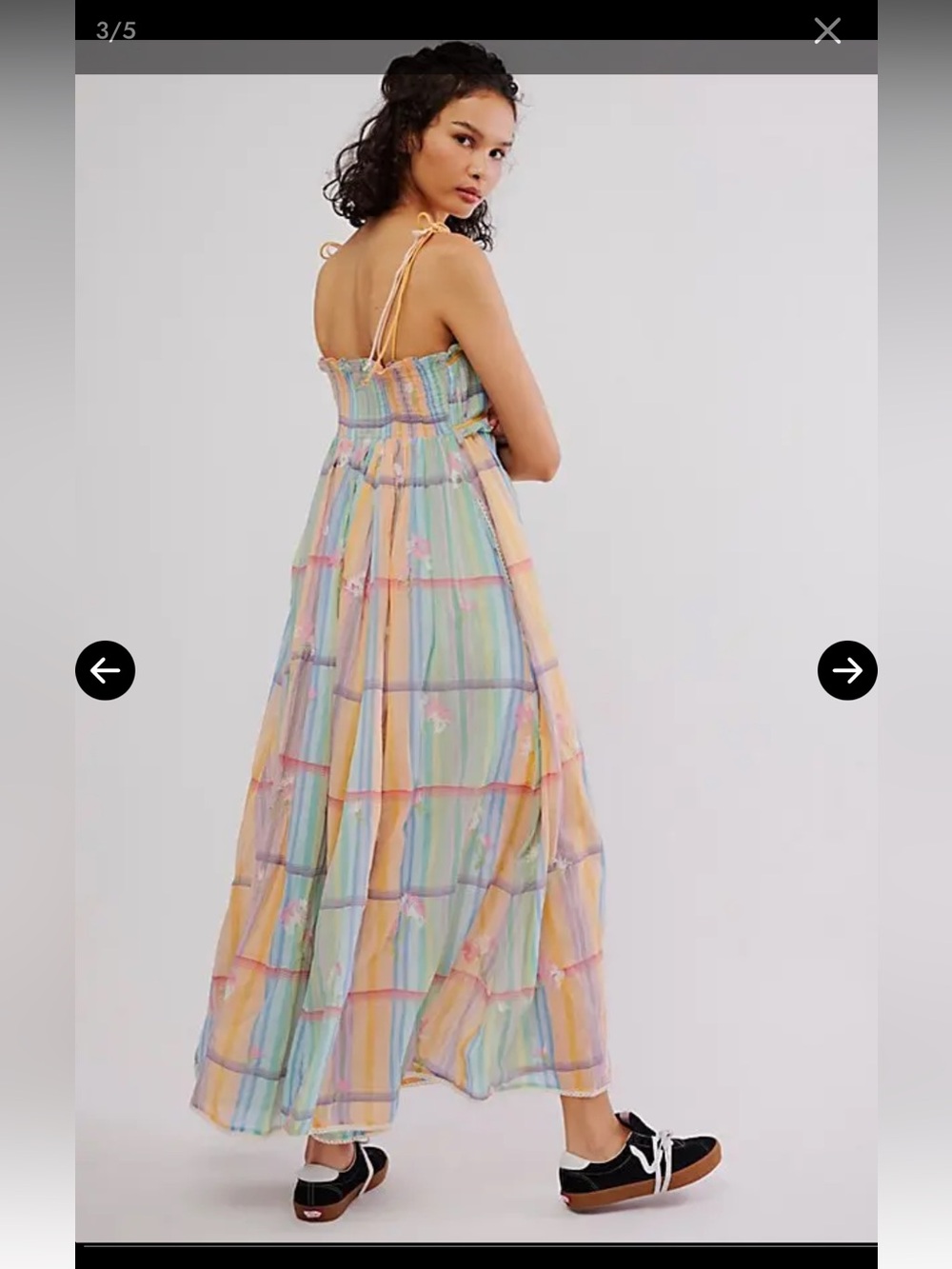 Free People Willow Maxi Dress NWT XS - Picture 5 of 9